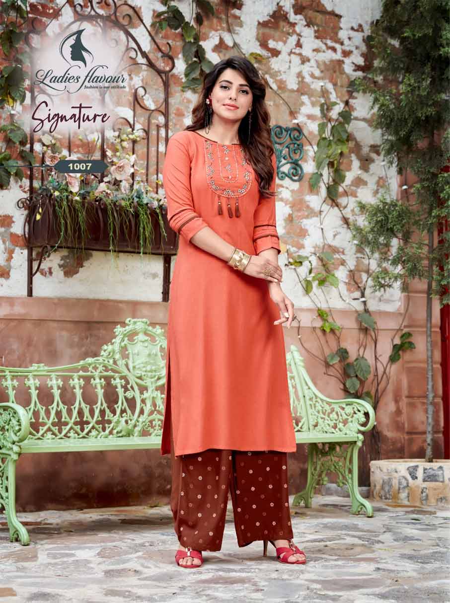Signature Vol 3 Rayon Printed Kurti Catalogue Signature Vol 3 Rayon Printed Kurti Catalogue